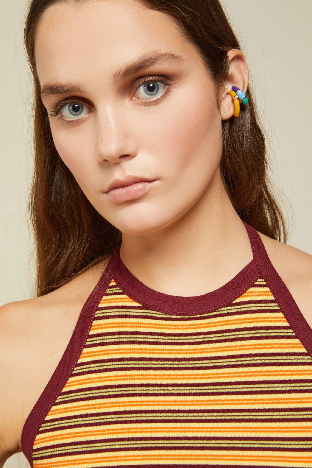 Ottod'Ame Stretch-viscose Top