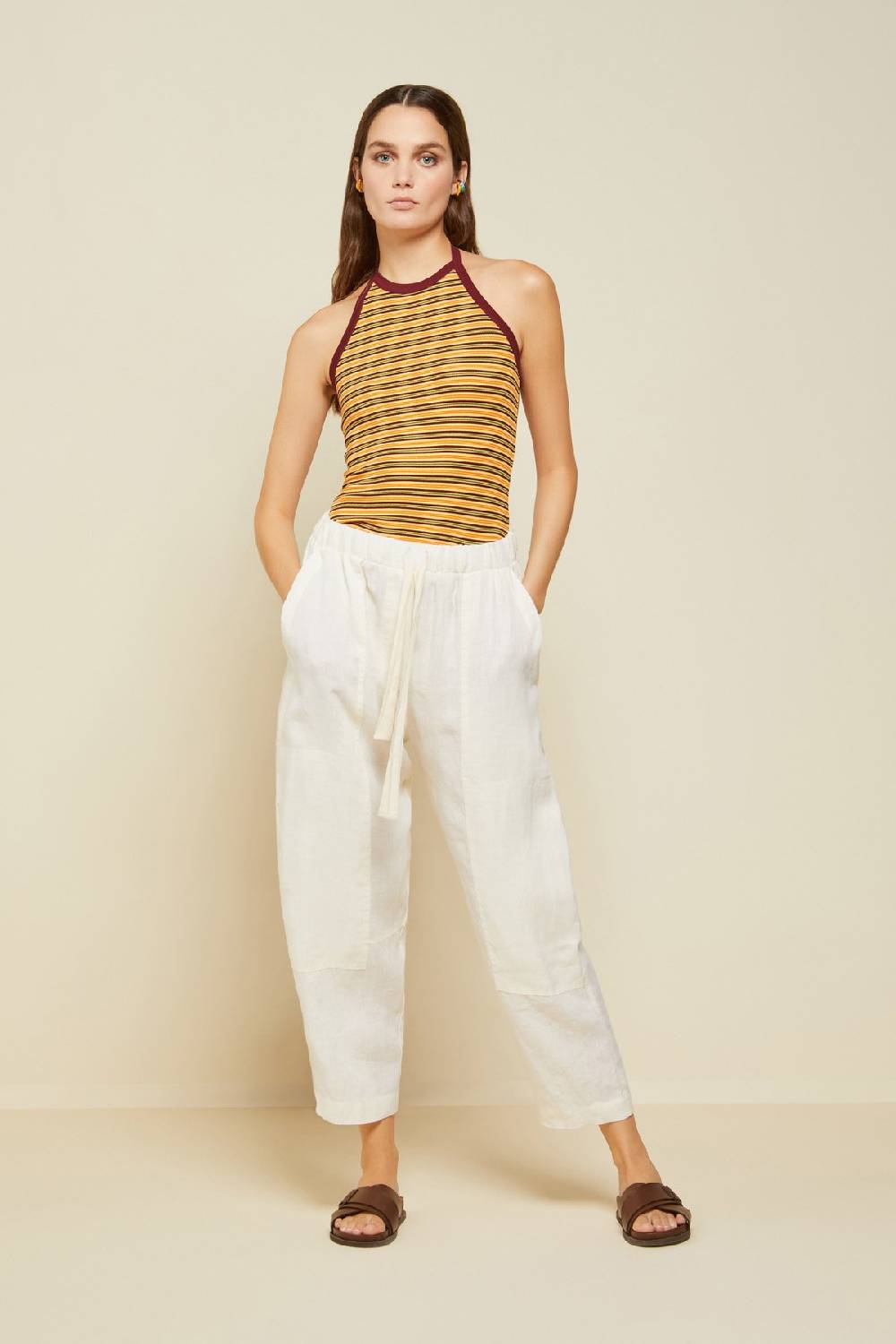 ottod'Ame Stretch-viscose top