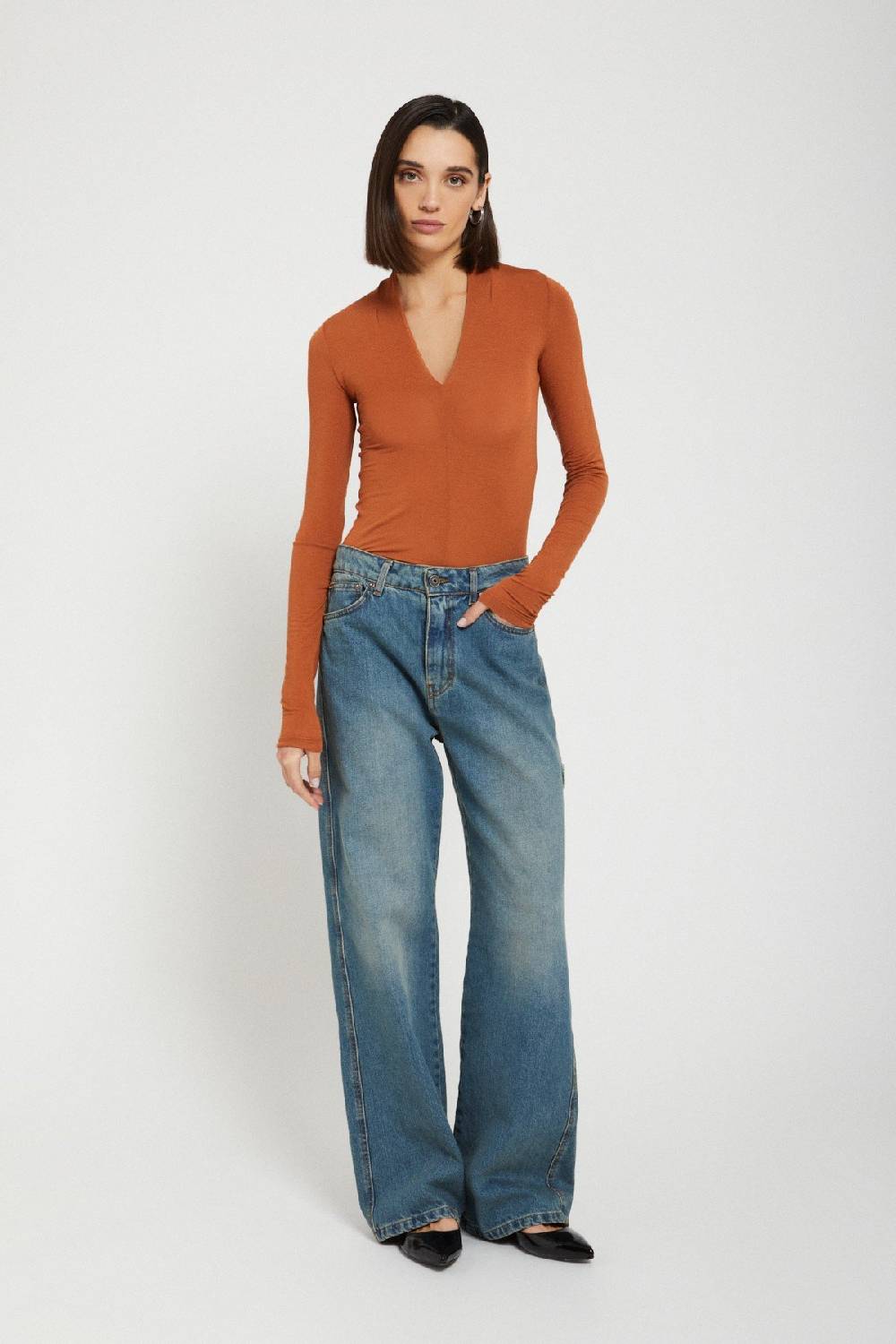 ottod'Ame Stretch viscose top