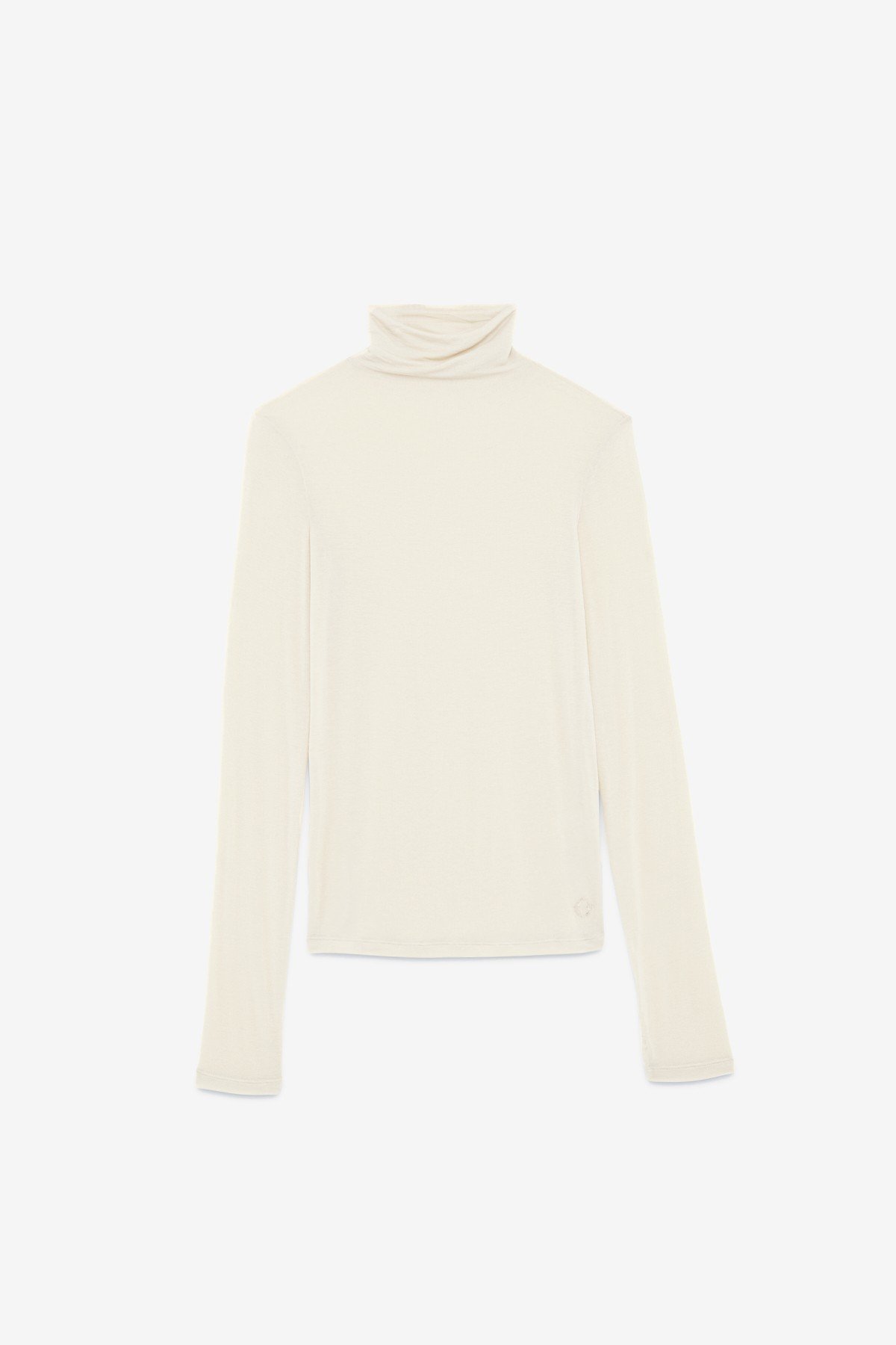 Ottod'Ame Stretch Viscose Turtleneck T-shirt