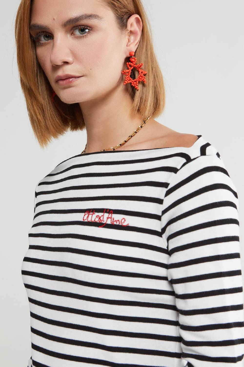 Ottod'Ame Striped Cotton Sweater