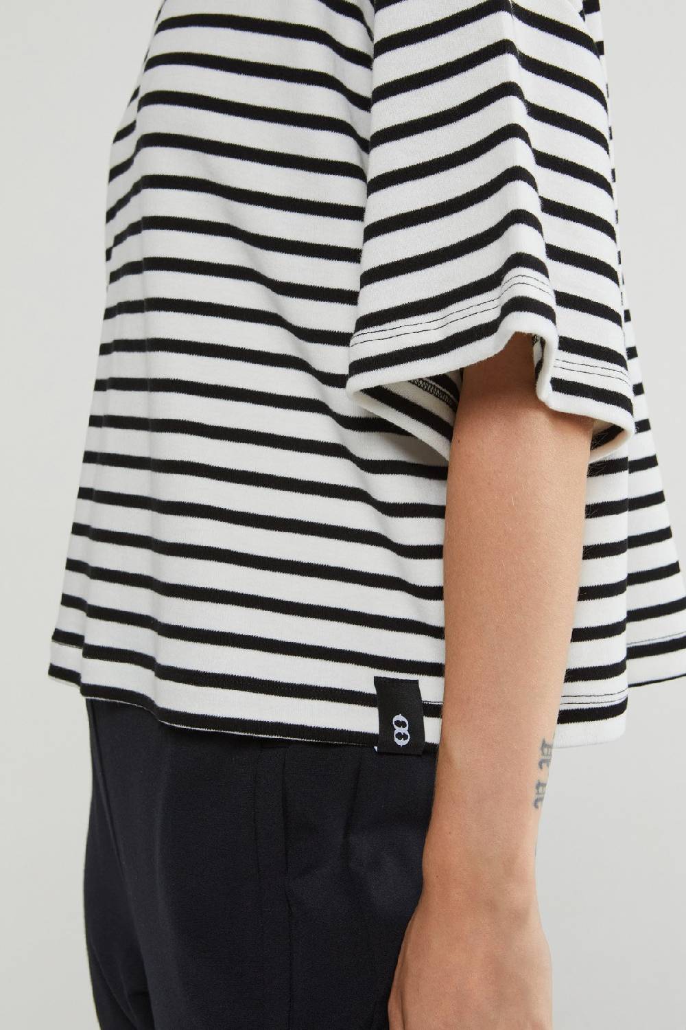 Ottod'Ame Striped Cotton Sweater