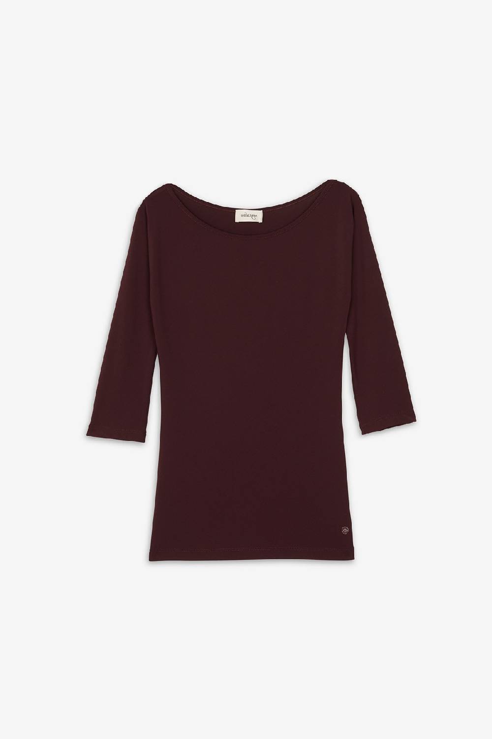 Ottod'Ame Sweater With Boat Neckline