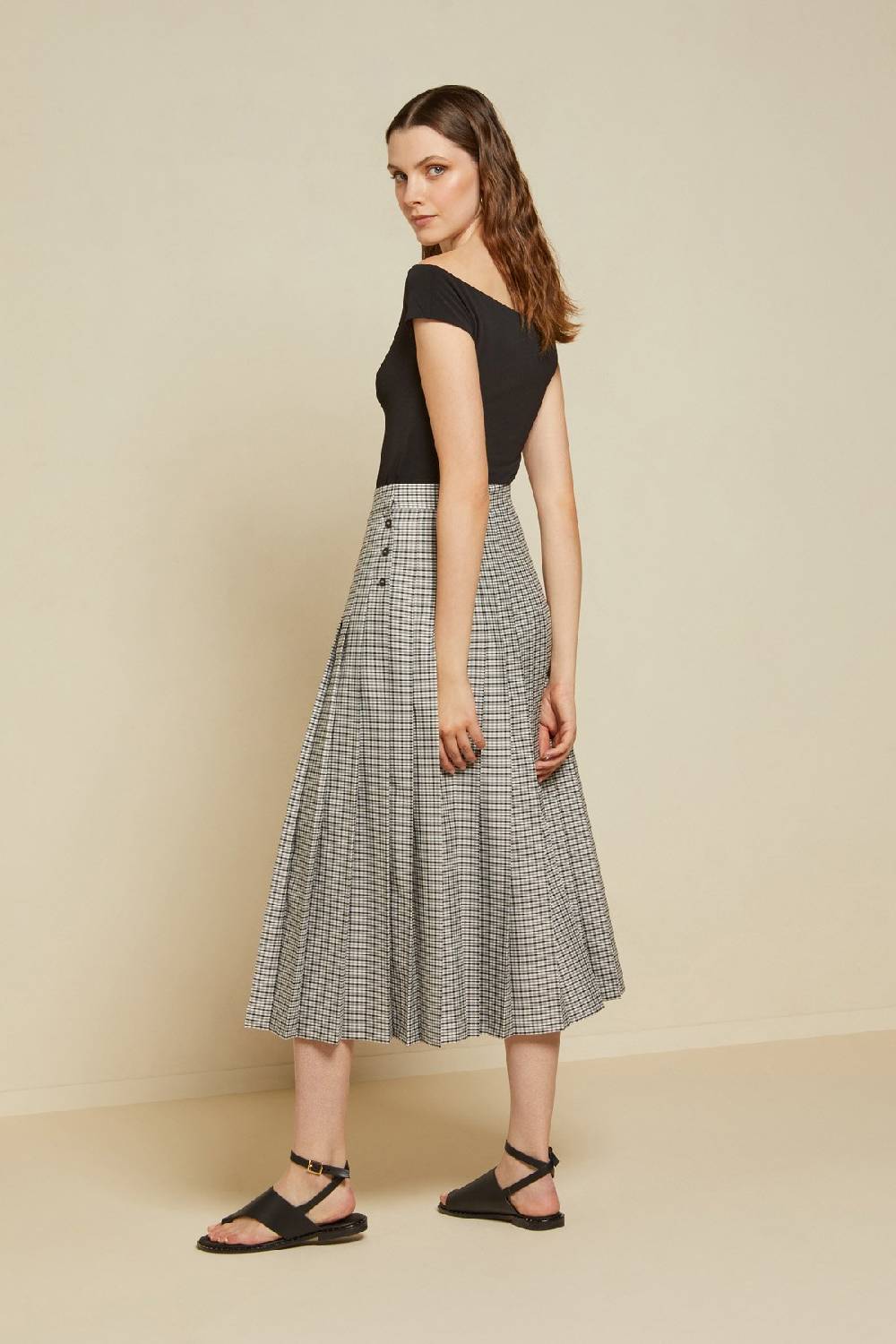 Ottod'Ame Sweater With Boat Neckline