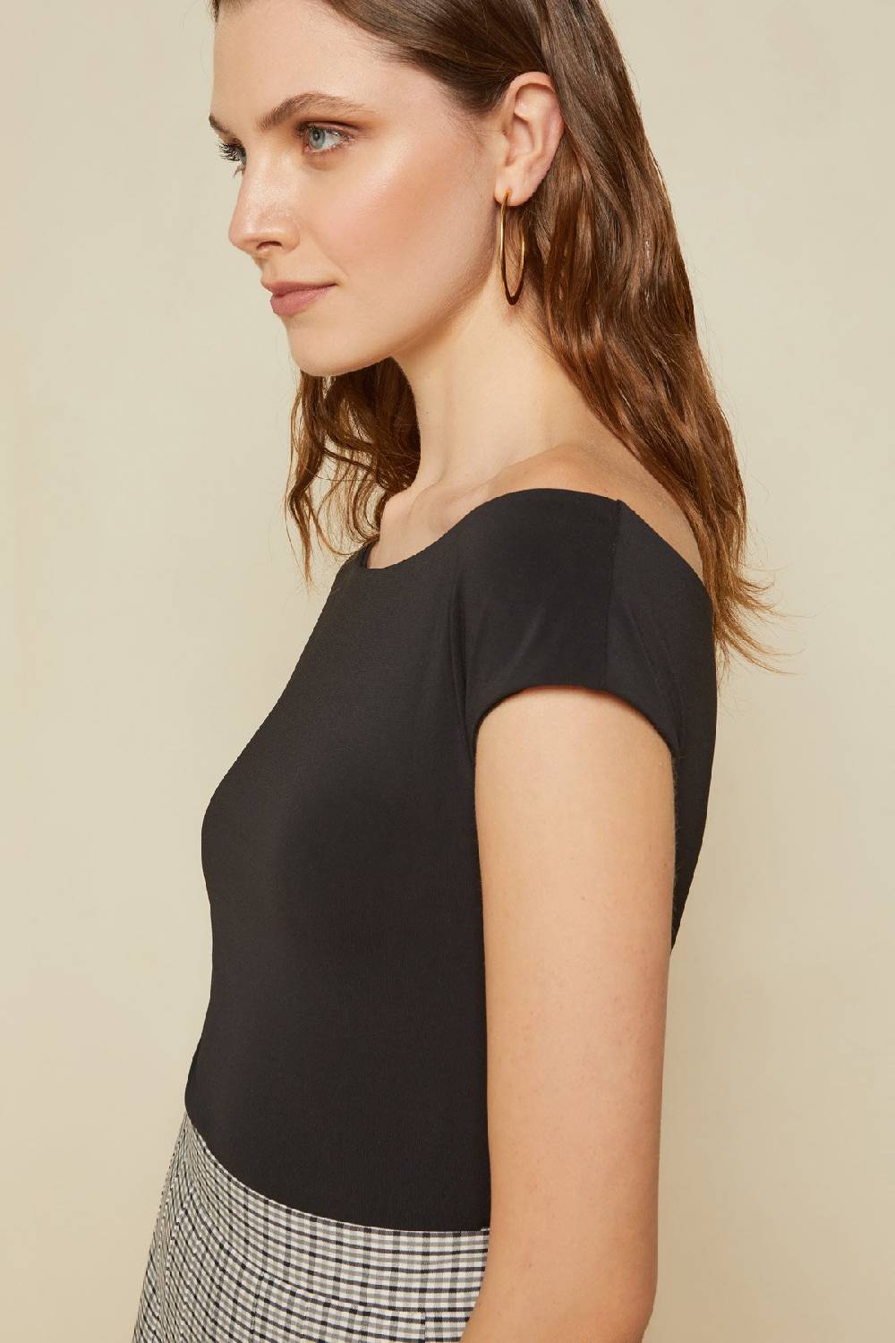 Ottod'Ame Sweater With Boat Neckline