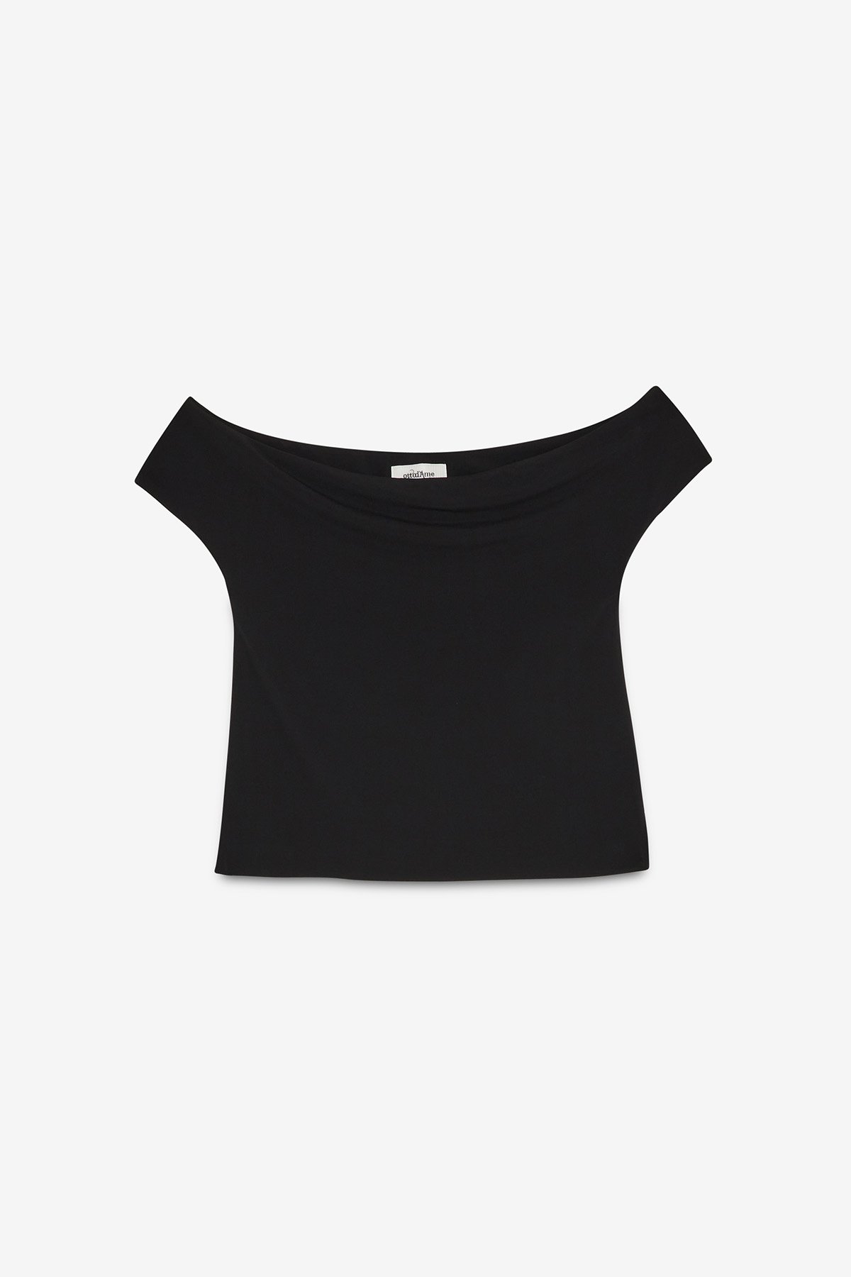 Ottod'Ame Sweater With Boat Neckline