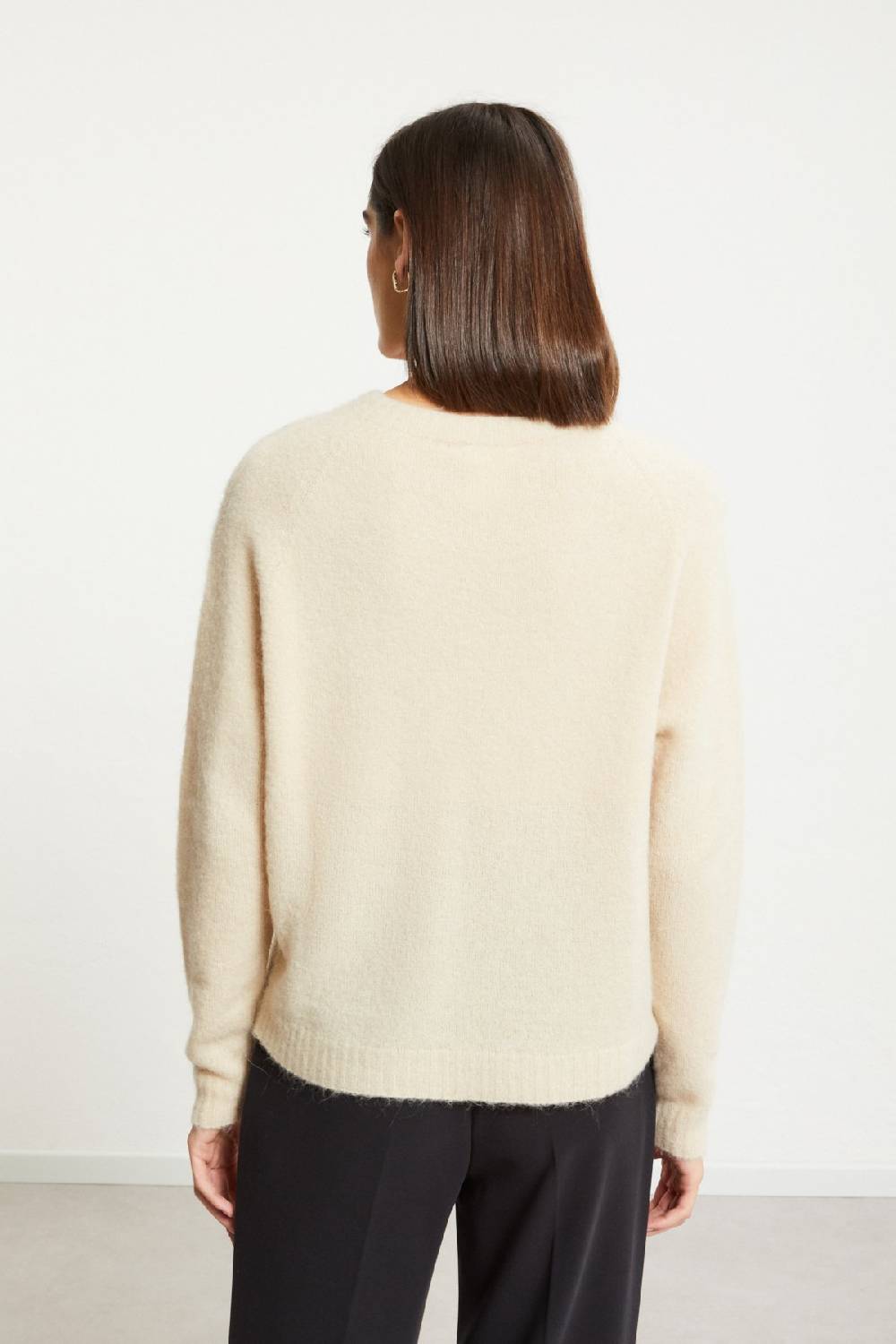 Ottod'Ame Sweater With Rounded Neck