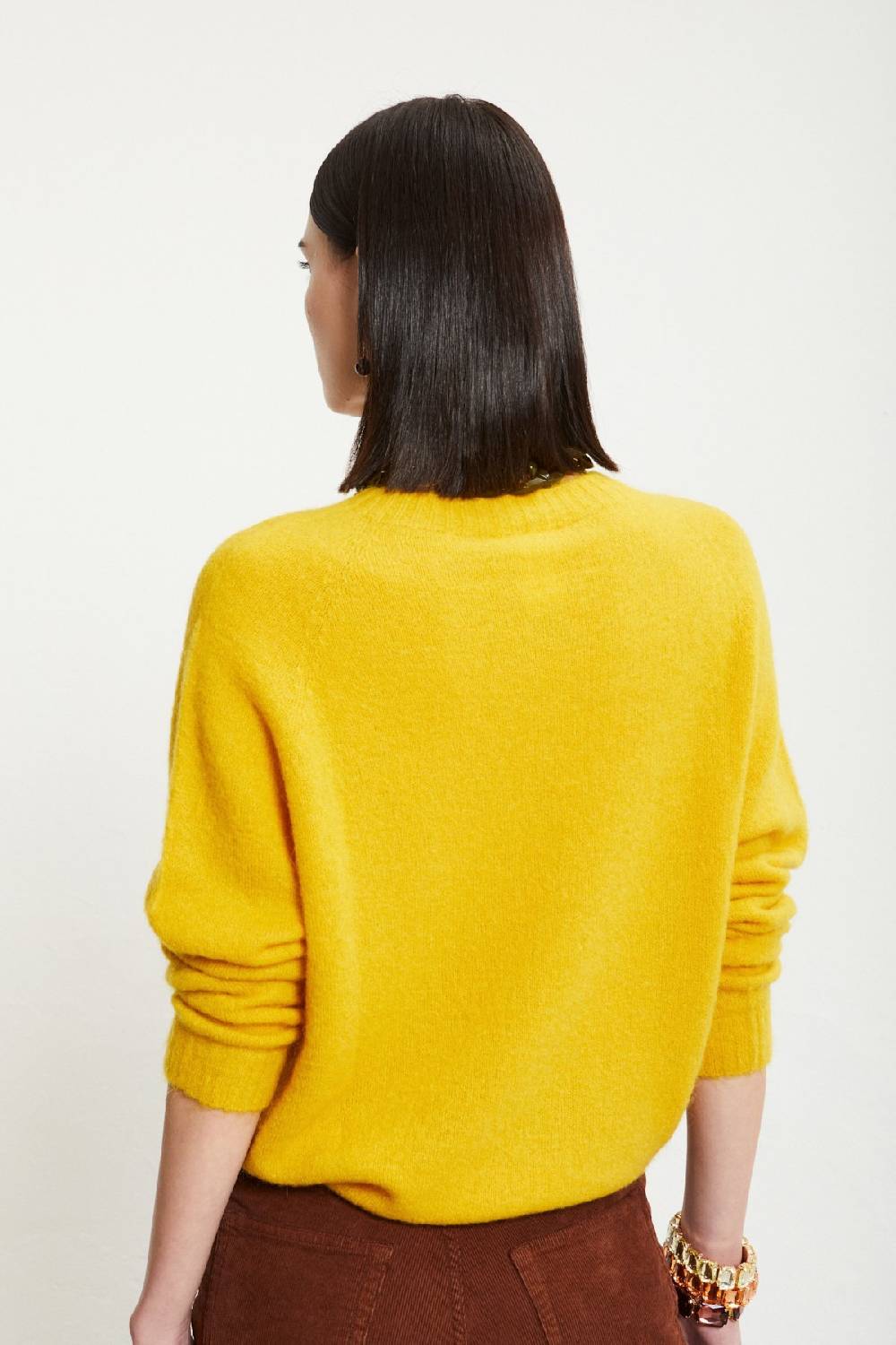 Ottod'Ame Sweater With Rounded Neck