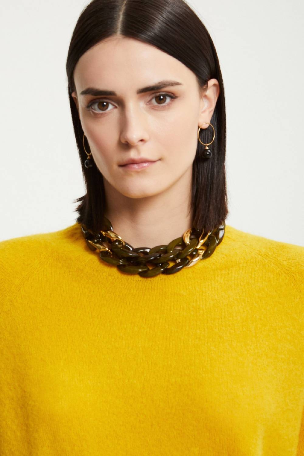 Ottod'Ame Sweater With Rounded Neck