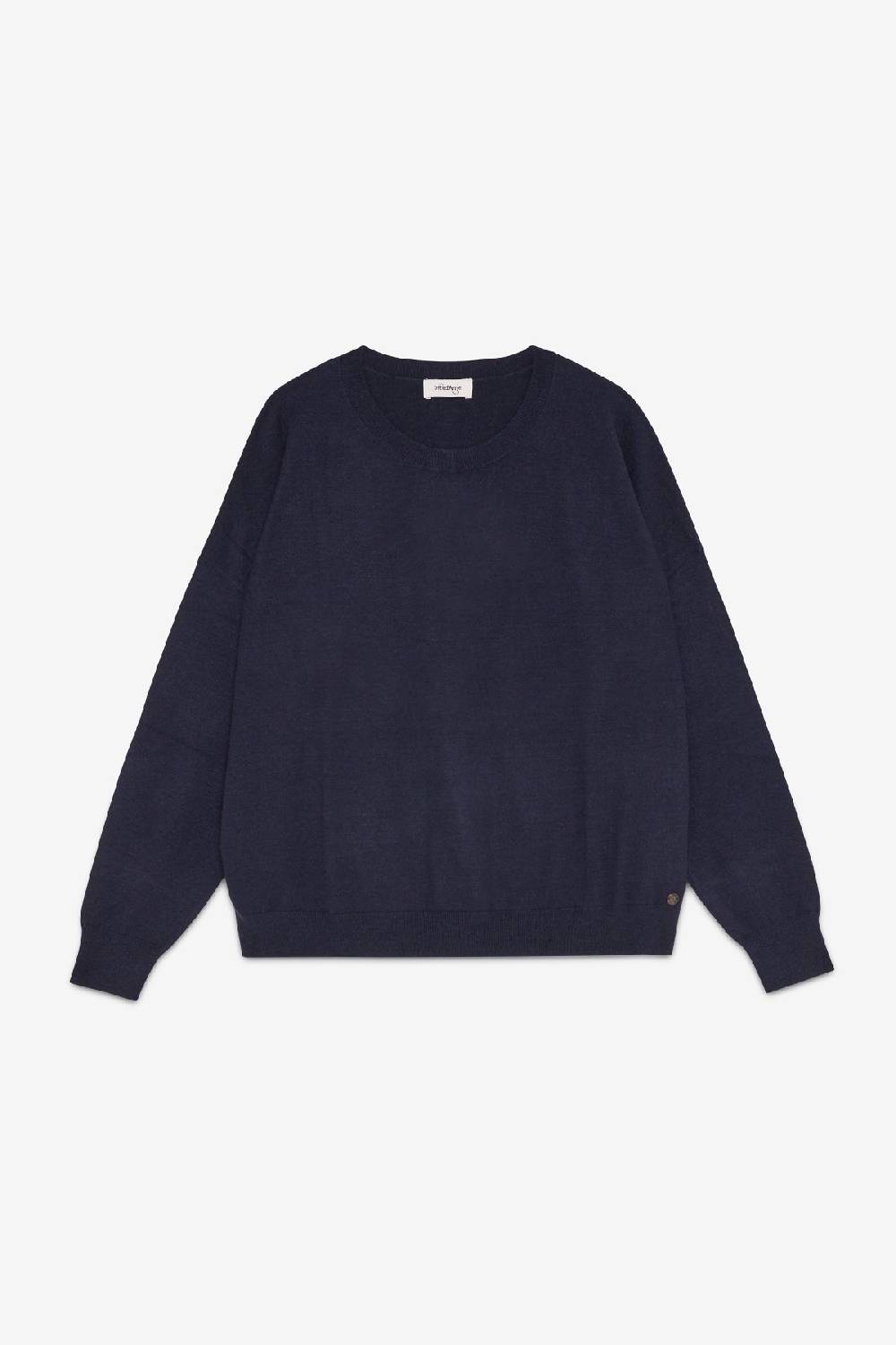 Ottod'Ame Sweater With Rounded Neck