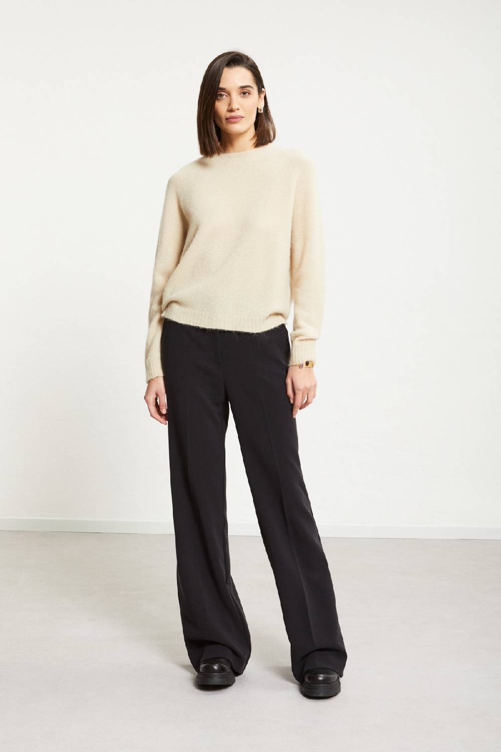 ottod'Ame Sweater with rounded neck