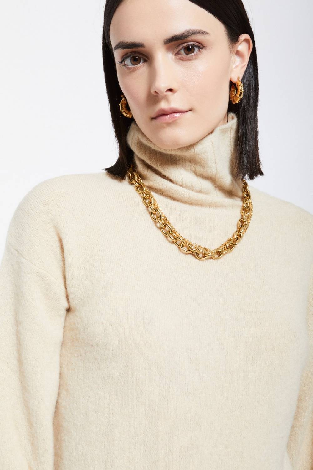 Ottod'Ame Sweater With Turtleneck