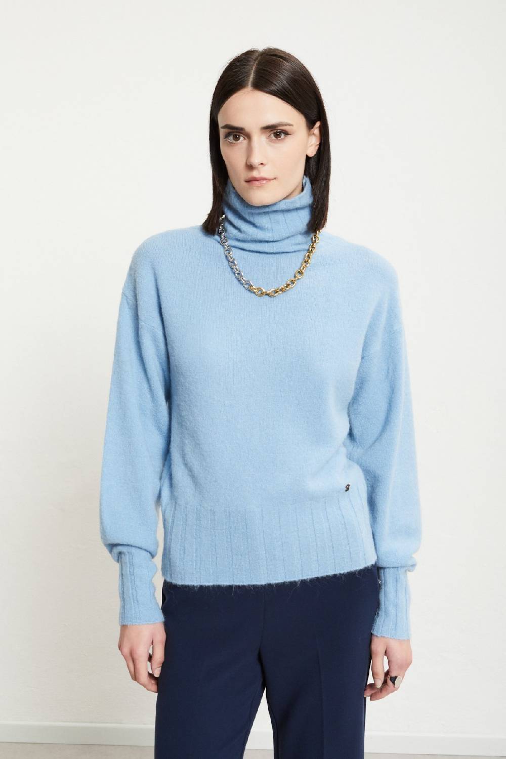 Ottod'Ame Sweater With Turtleneck