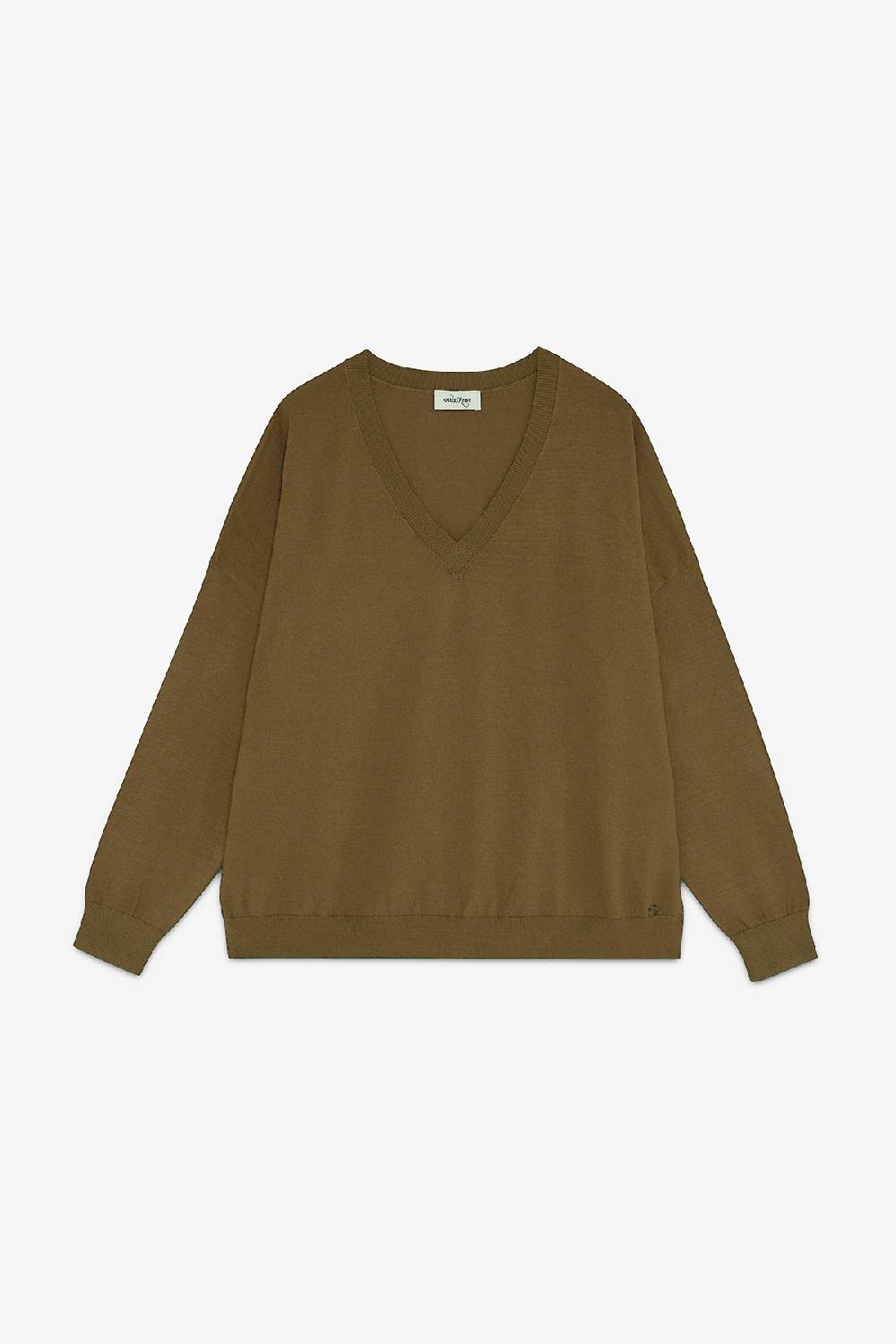Ottod'Ame Sweater With V Neck