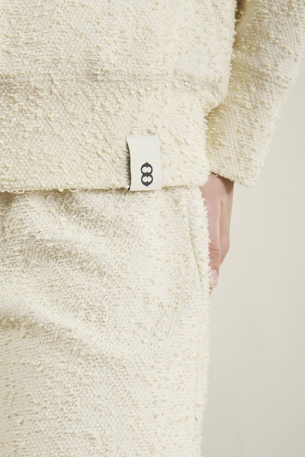 Ottod'Ame Sweatshirt With Embroidered Lace