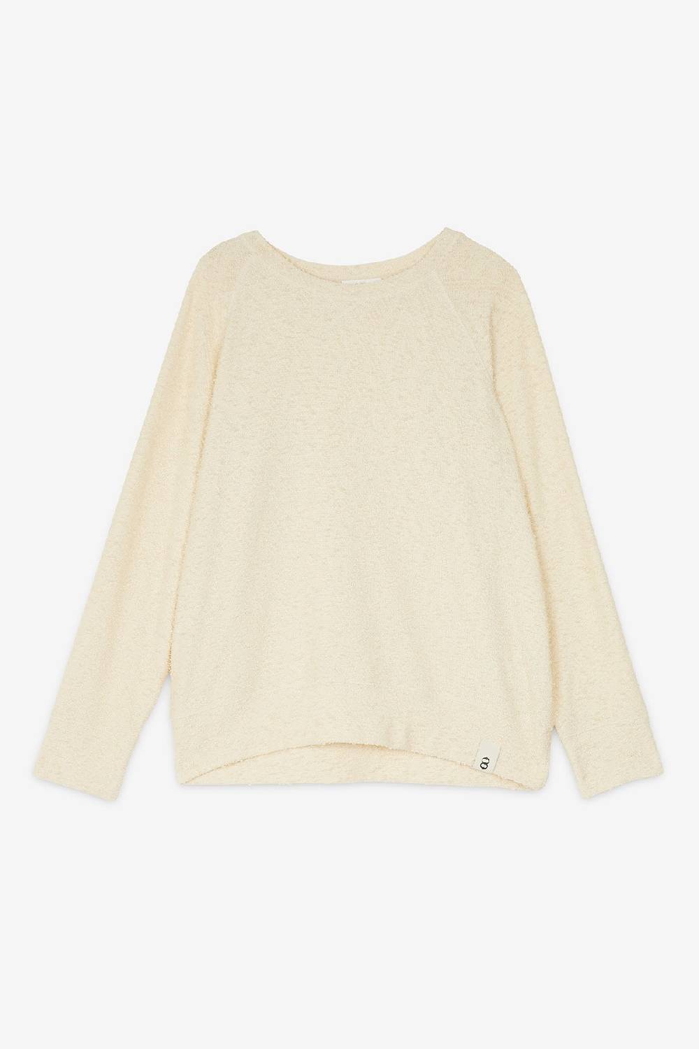 Ottod'Ame Sweatshirt With Embroidered Lace