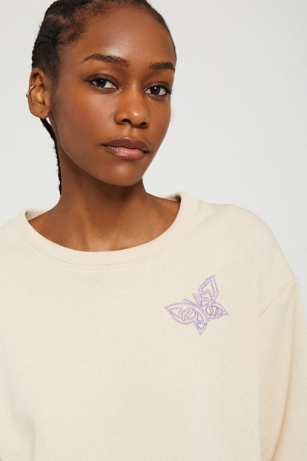 Ottod'Ame Sweatshirt With Embroidery