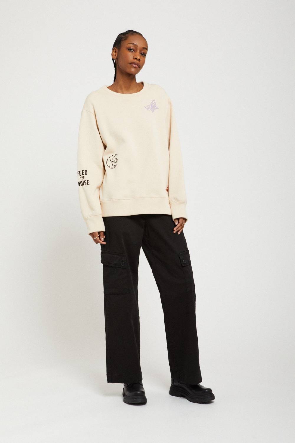 ottod'Ame Sweatshirt with embroidery