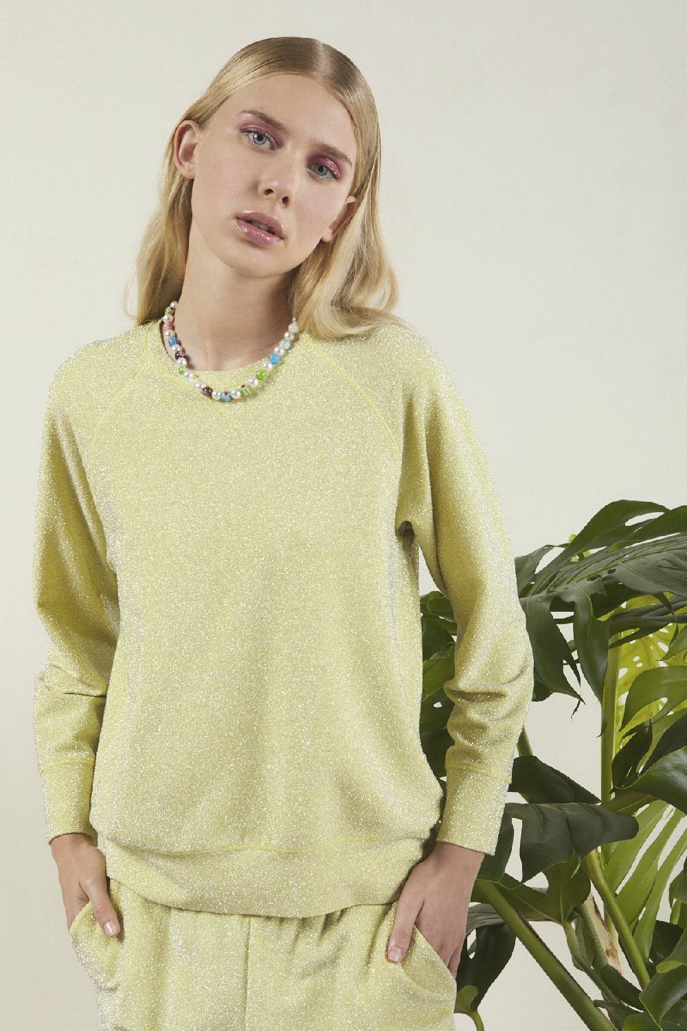 Ottod'Ame Sweatshirt With Lurex