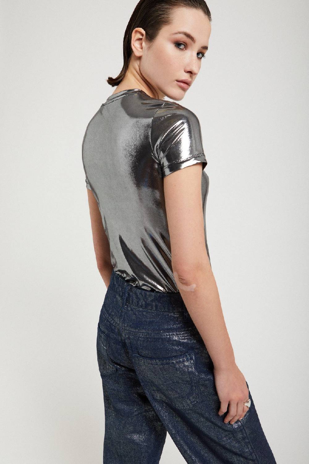 Ottod'Ame T-shirt Vinyl Effect