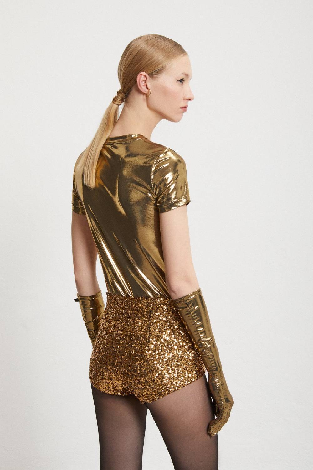 Ottod'Ame T-shirt Vinyl Effect