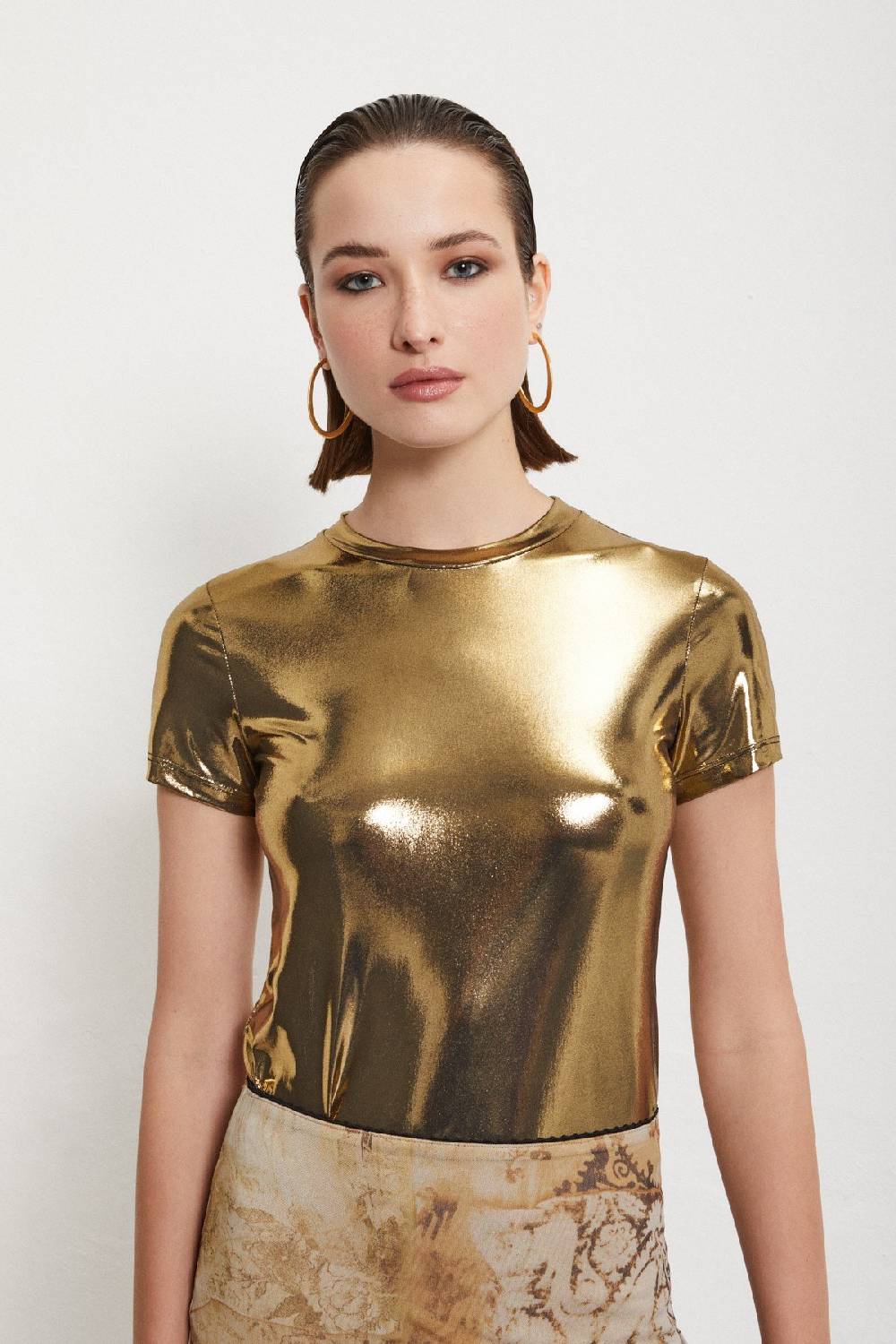 Ottod'Ame T-shirt Vinyl Effect