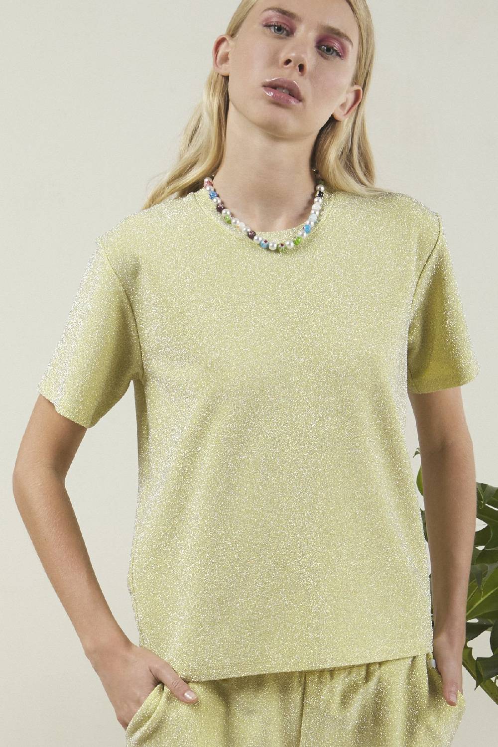 Ottod'Ame T-shirt With Lurex