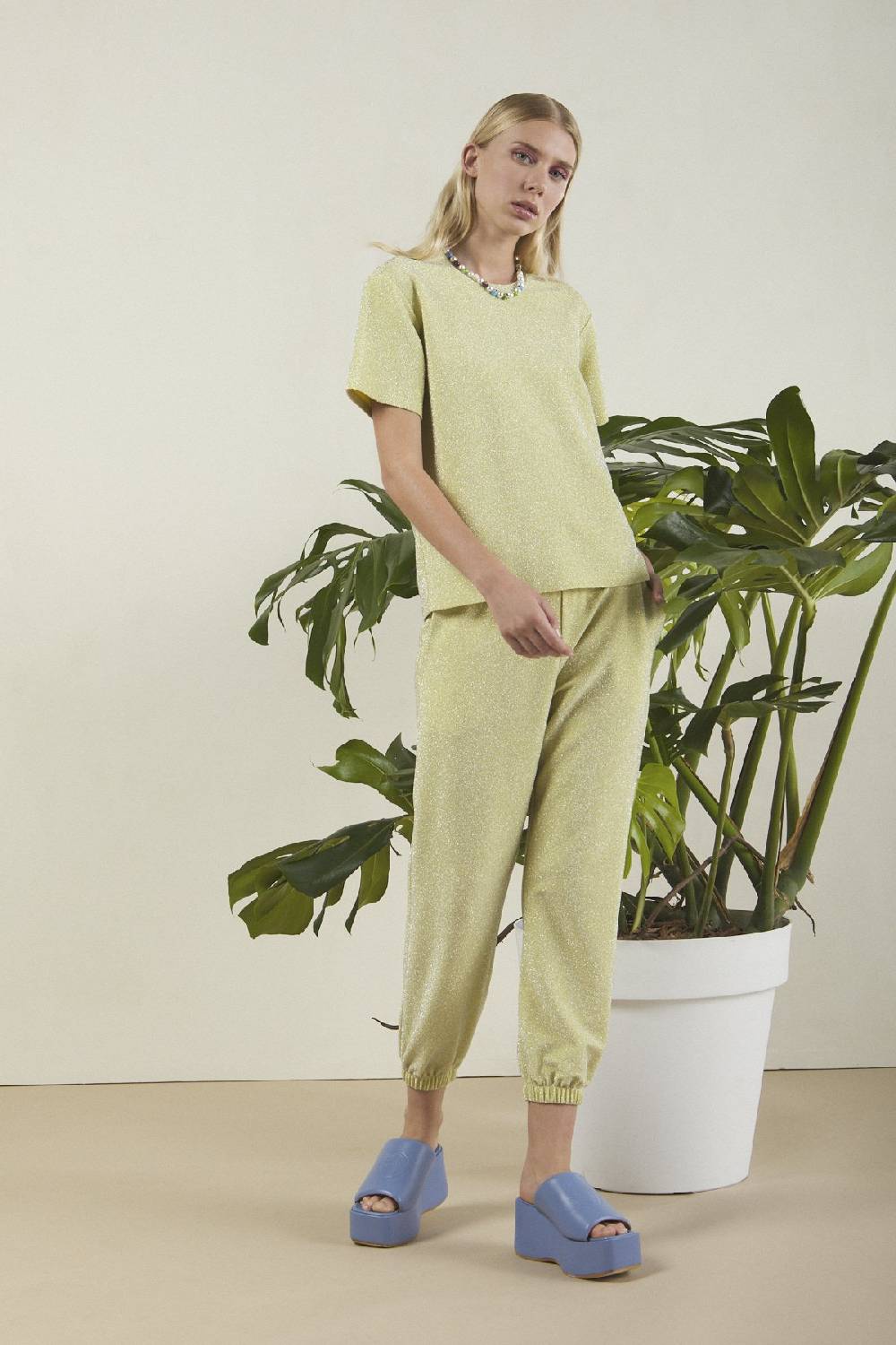 ottod'Ame T-shirt with lurex