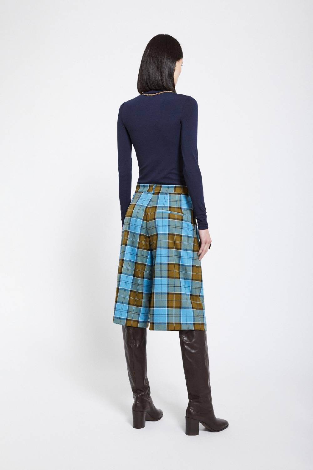 Ottod'Ame Tartan Bermuda Shorts