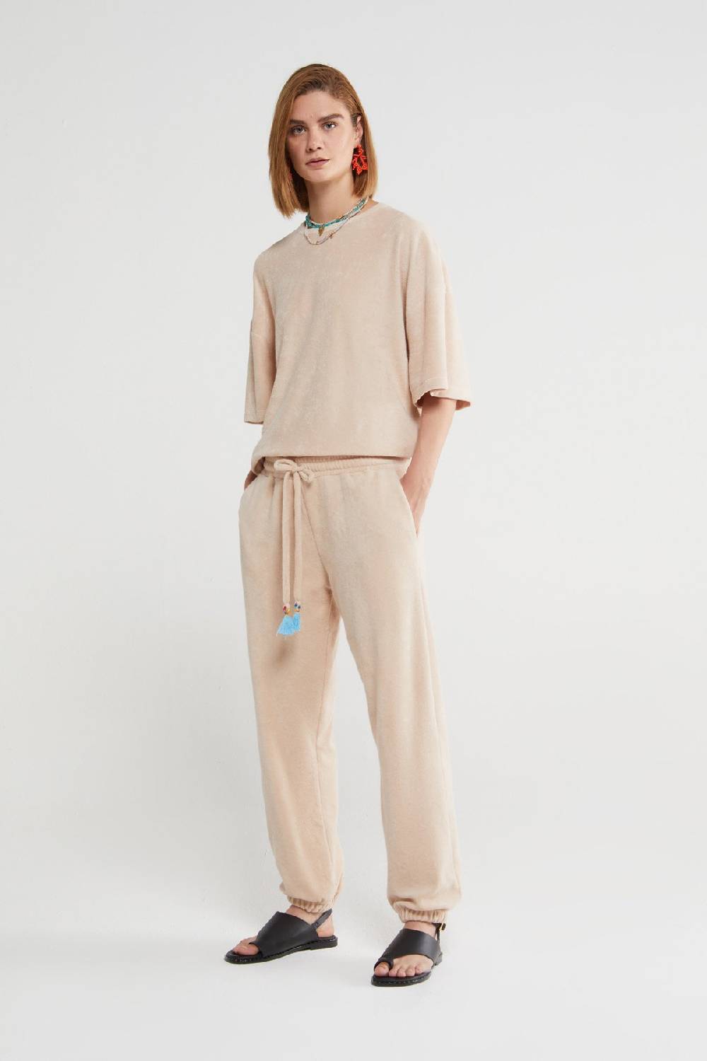 ottod'Ame Terrycloth jogger trousers