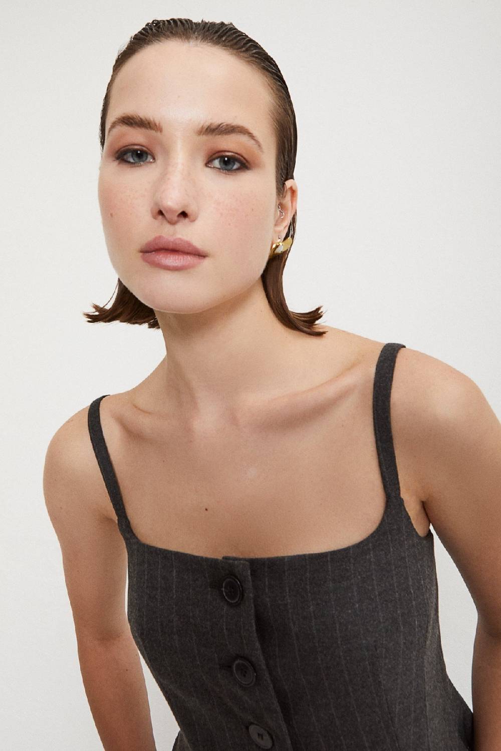 Ottod'Ame Top With Buttons