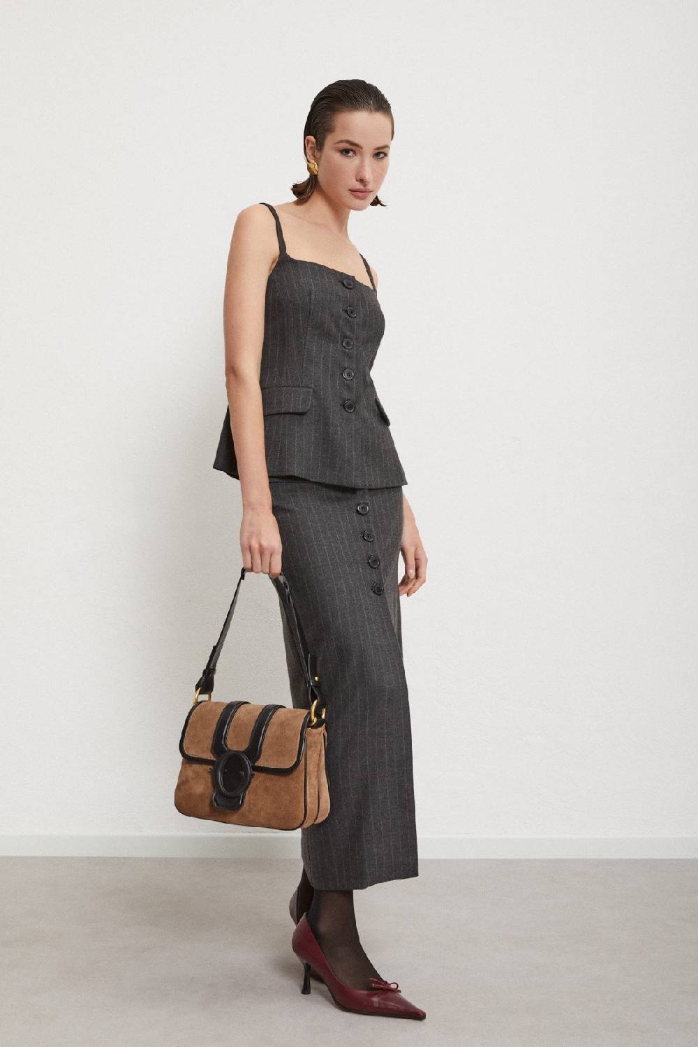 Ottod'Ame Top With Buttons