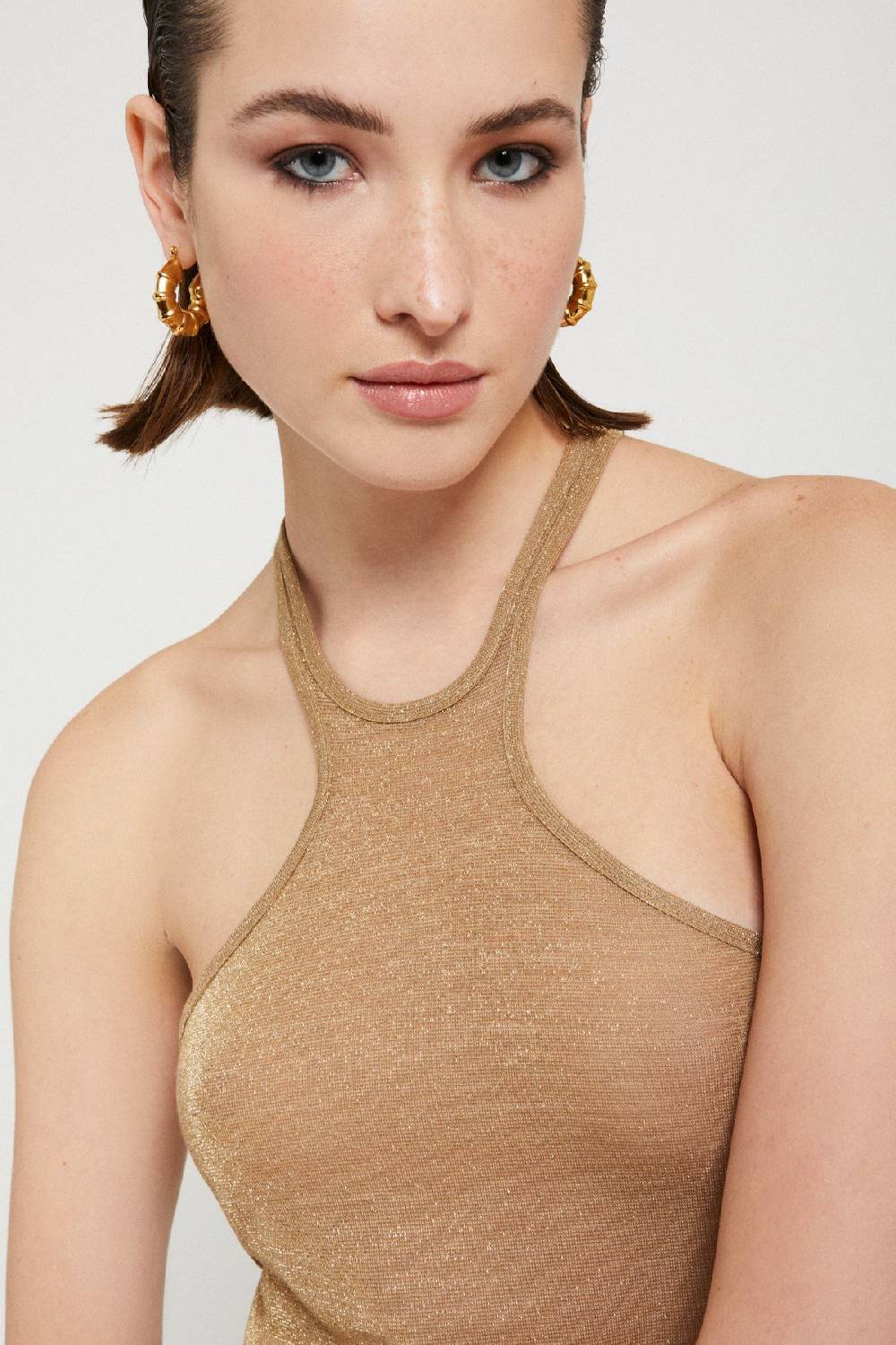 Ottod'Ame Top With Lurex