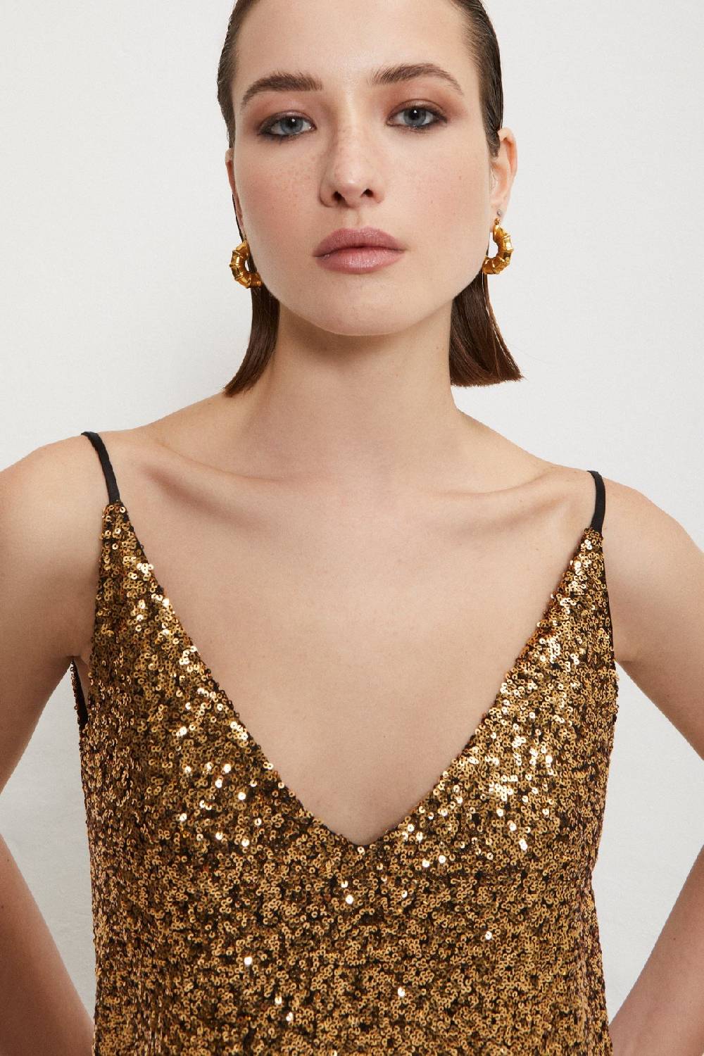 Ottod'Ame Top With Sequins