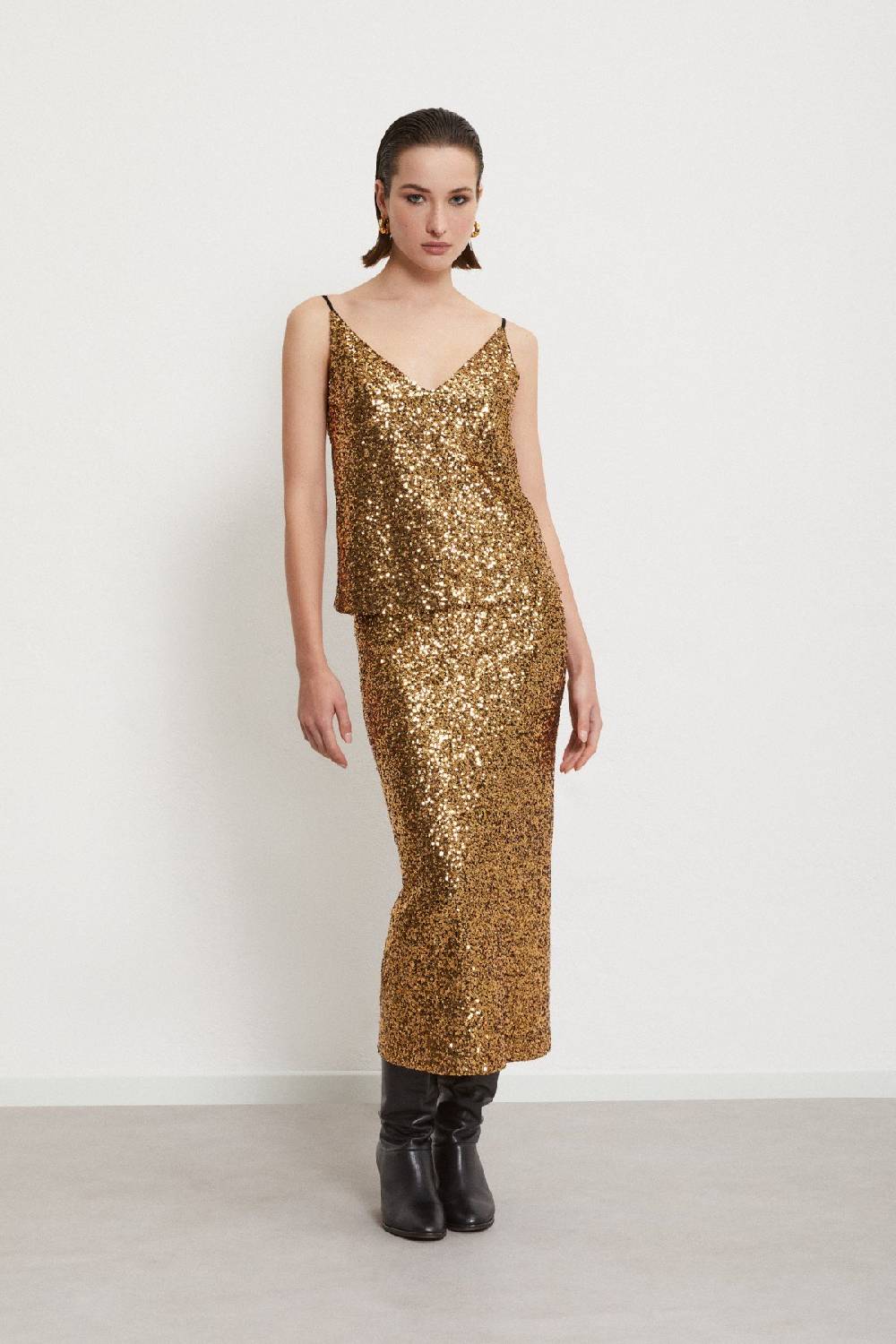 Ottod'Ame Top With Sequins