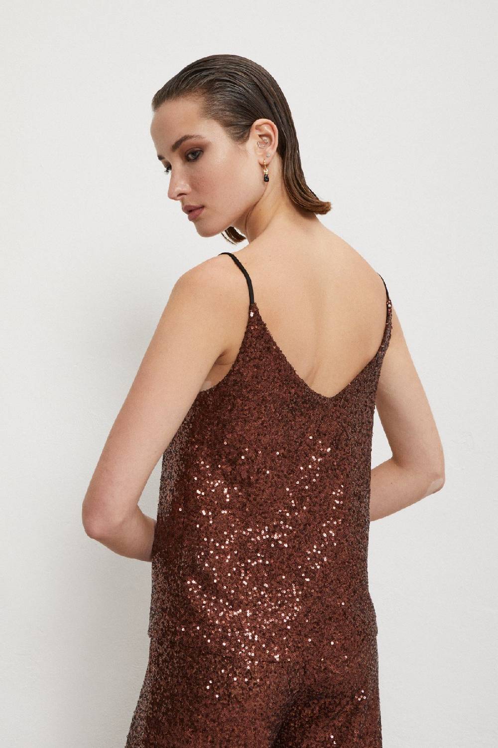 Ottod'Ame Top With Sequins
