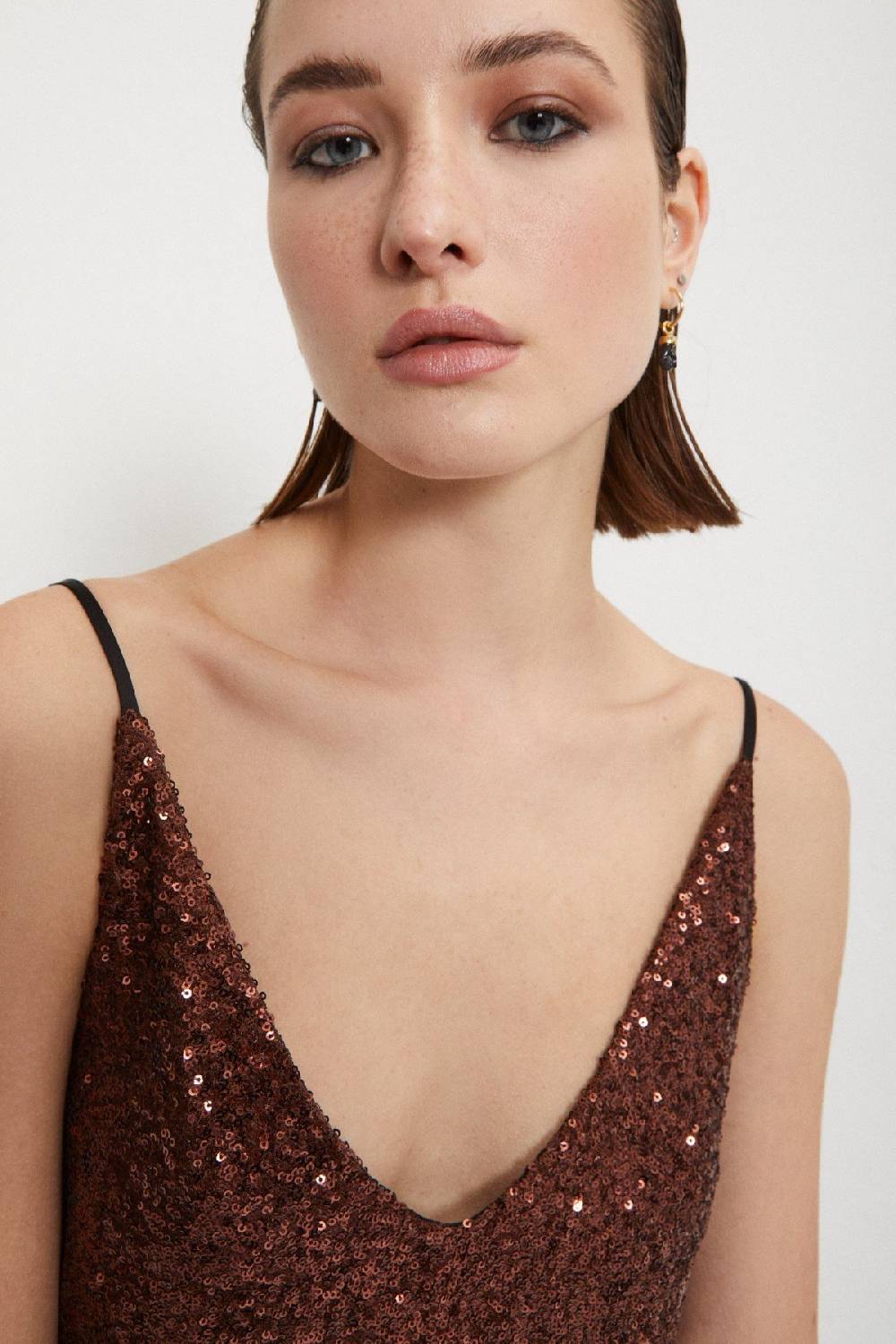 Ottod'Ame Top With Sequins