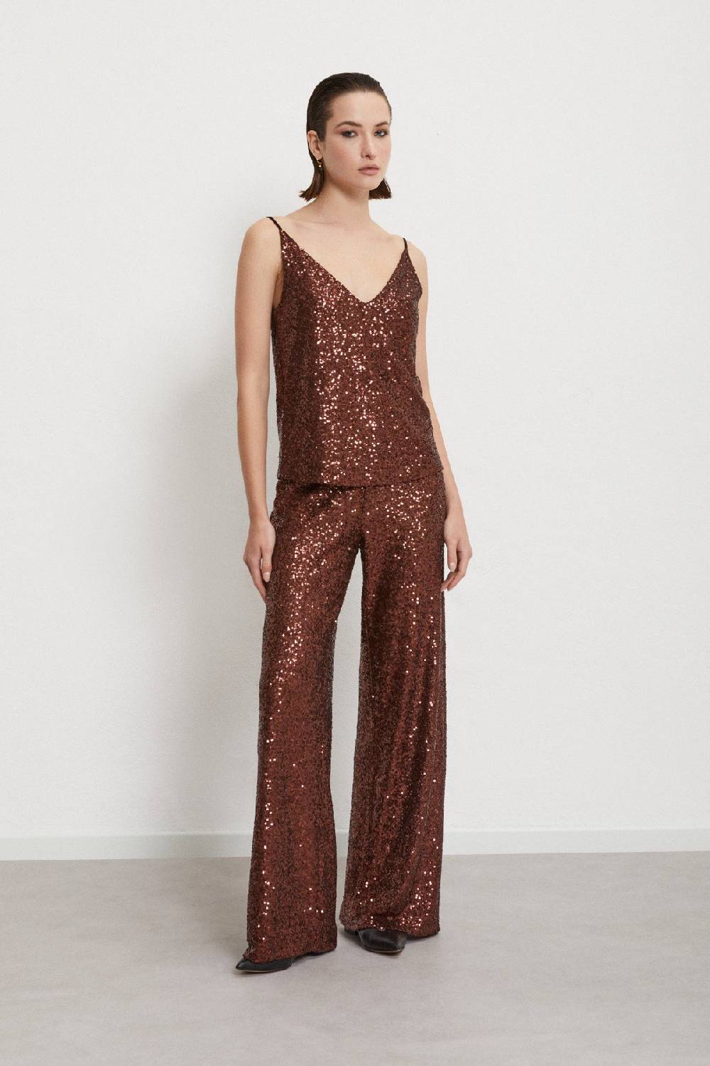 ottod'Ame Top with sequins