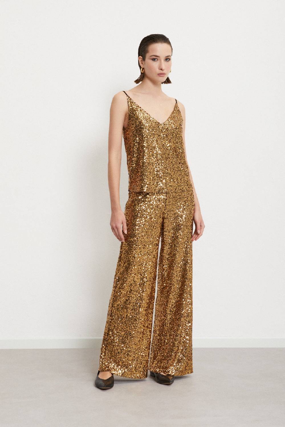 ottod'Ame Top with sequins