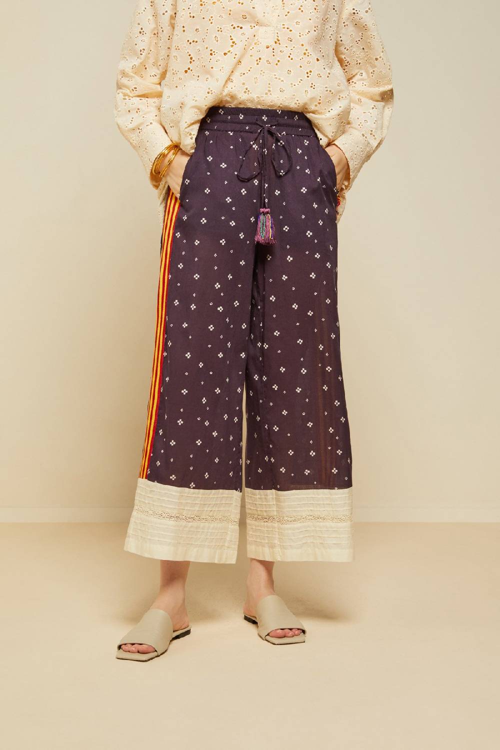 Ottod'Ame Trousers With Drawstring