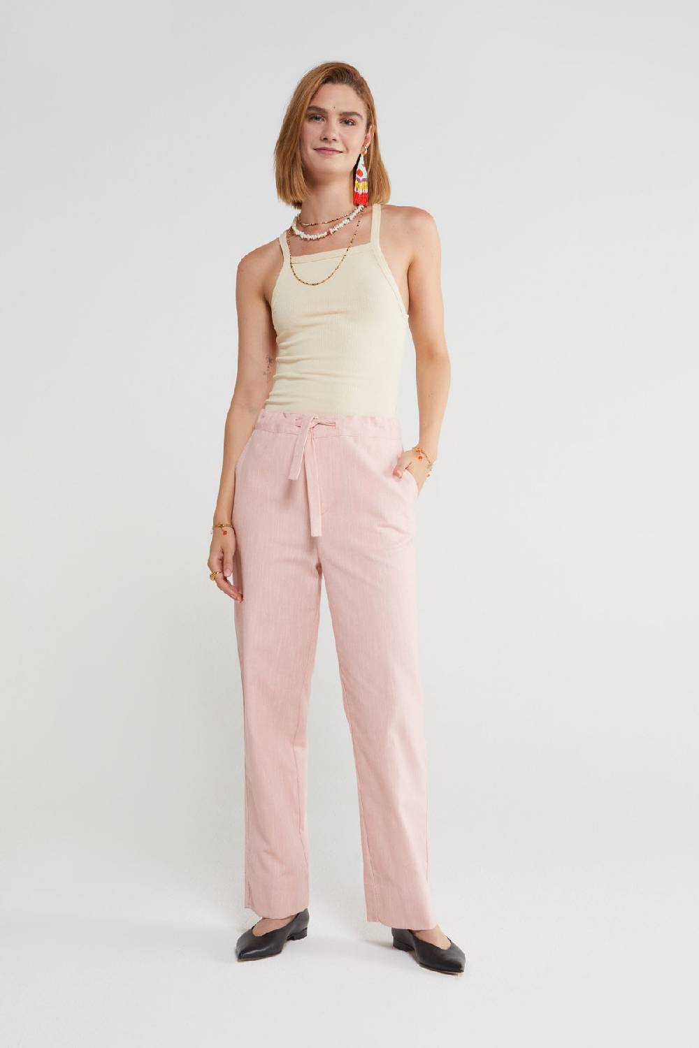 ottod'Ame Trousers with drawstring