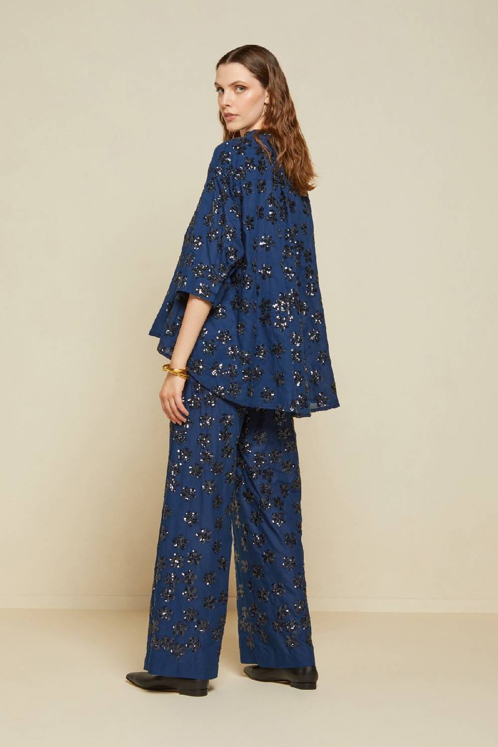 Ottod'Ame Trousers With Sequins