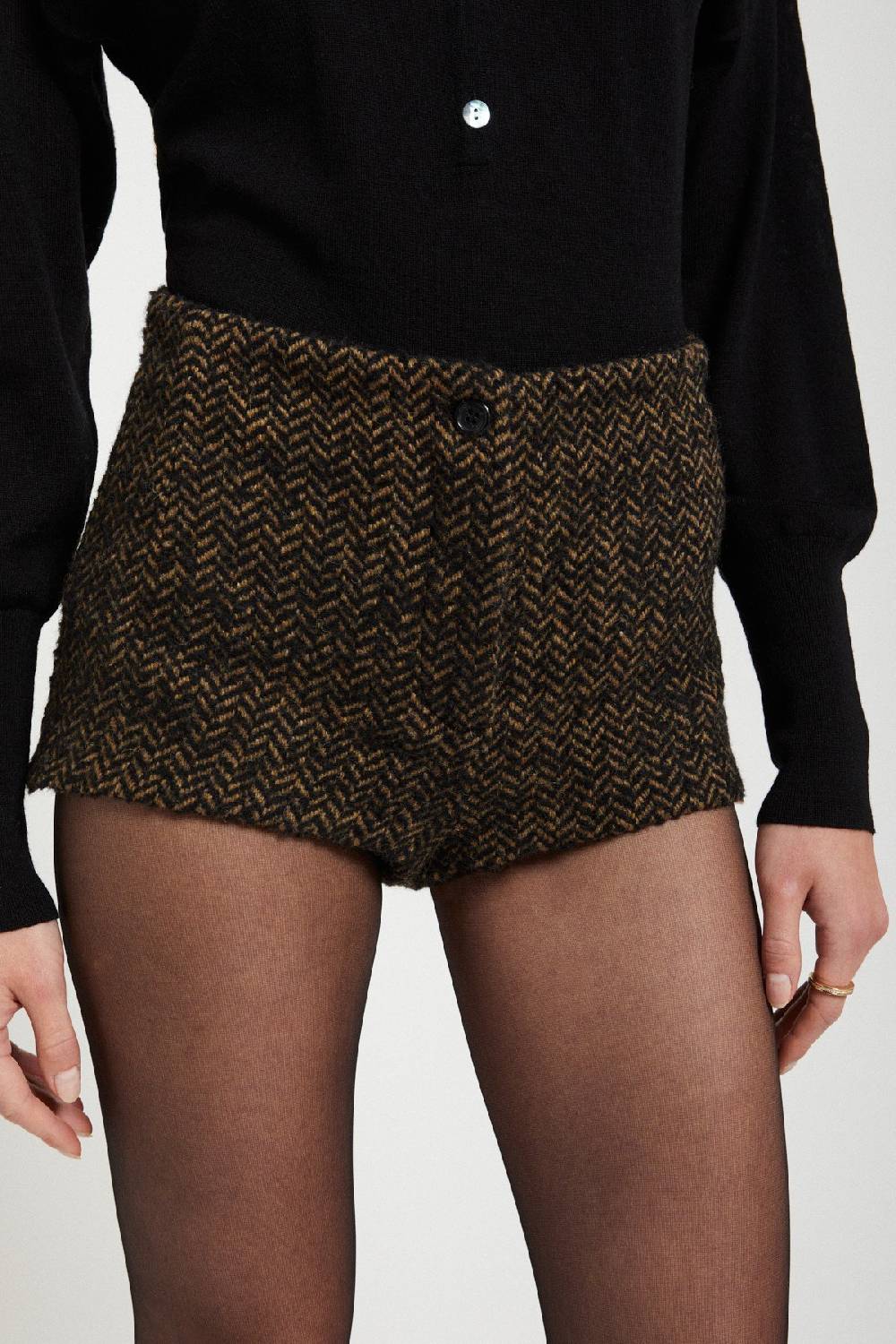 Ottod'Ame Tweed Shorts