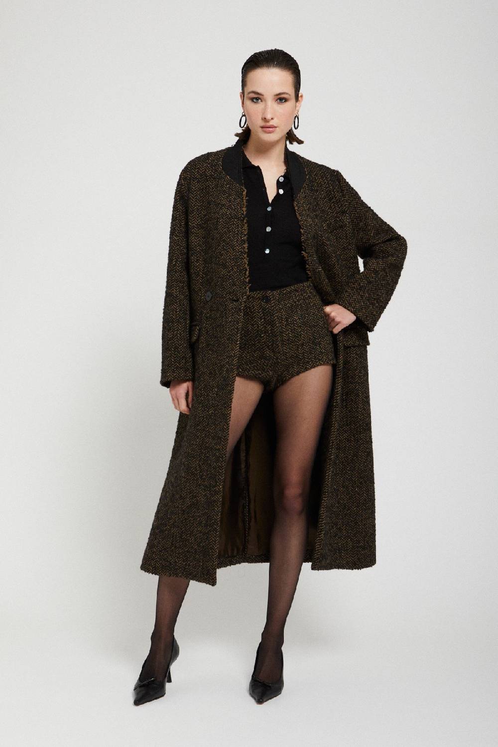 ottod'Ame Tweed shorts