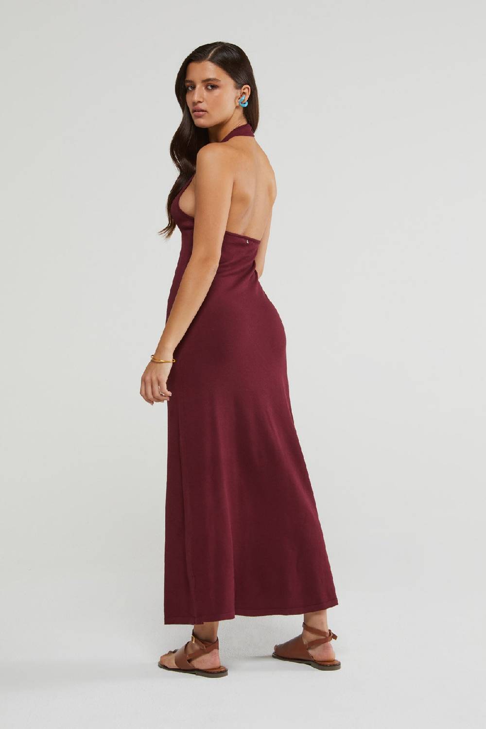 Ottod'Ame V-neck Long Dress