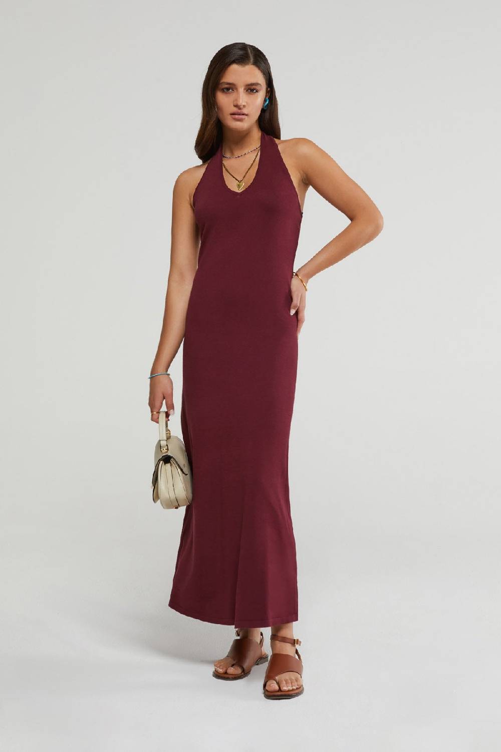 ottod'Ame V-neck long dress
