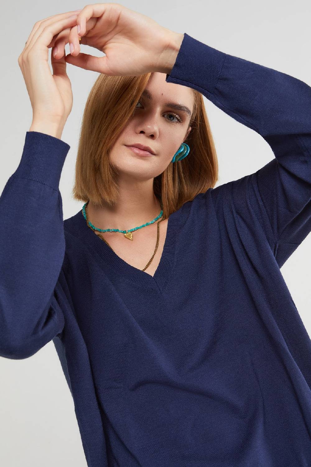 Ottod'Ame V-neck Sweater