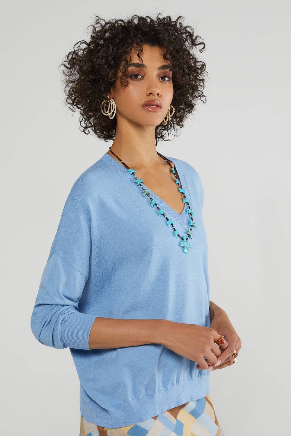 Ottod'Ame V-neck Sweater