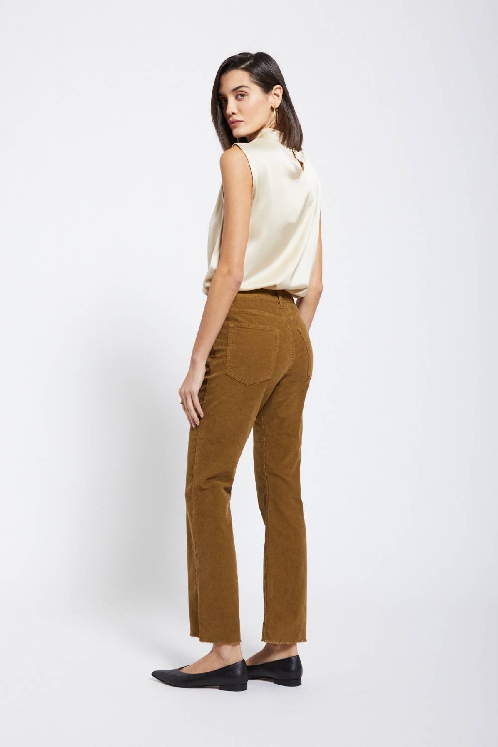 Ottod'Ame Velvet Anlke Lenght Trousers