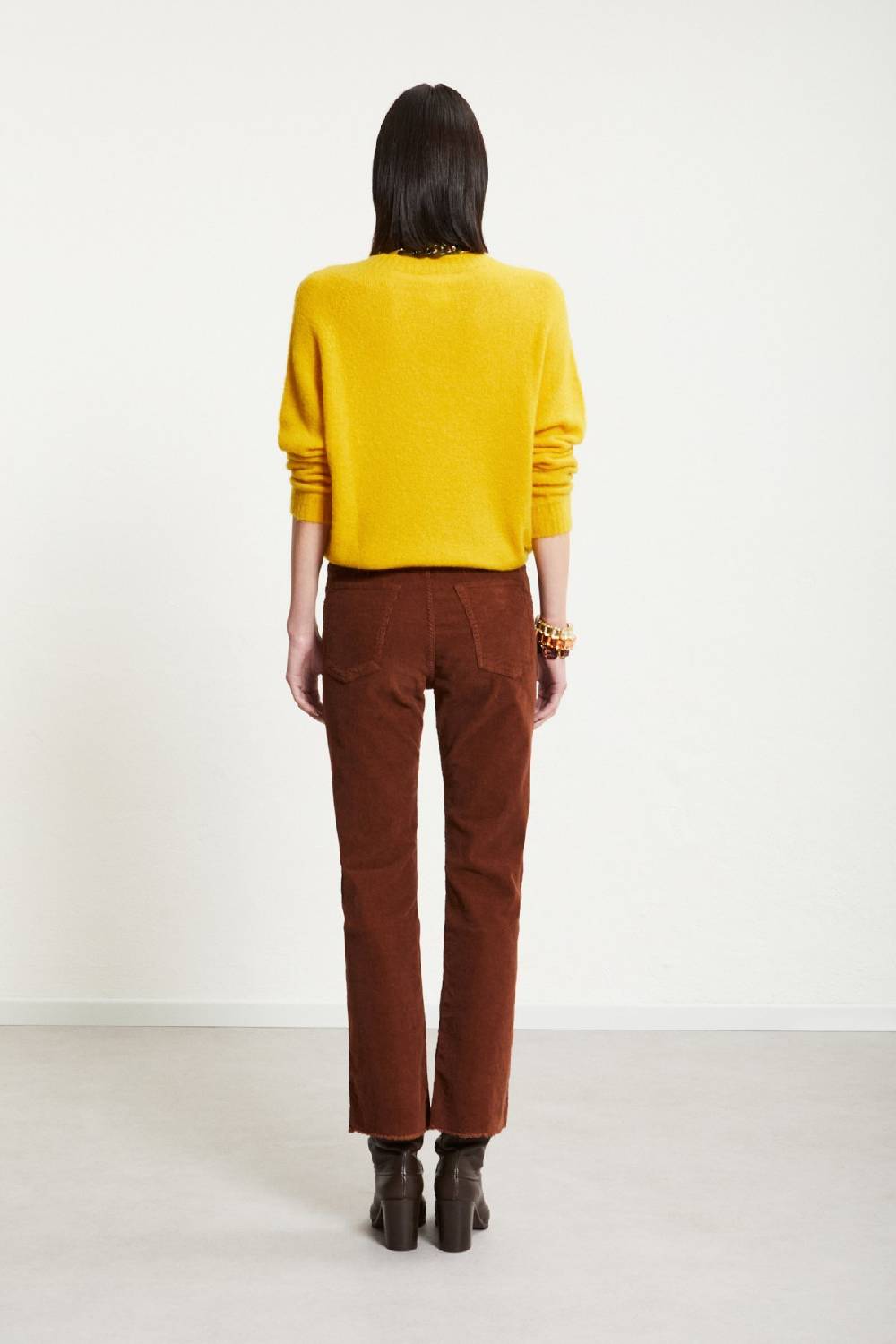 Ottod'Ame Velvet Anlke Lenght Trousers